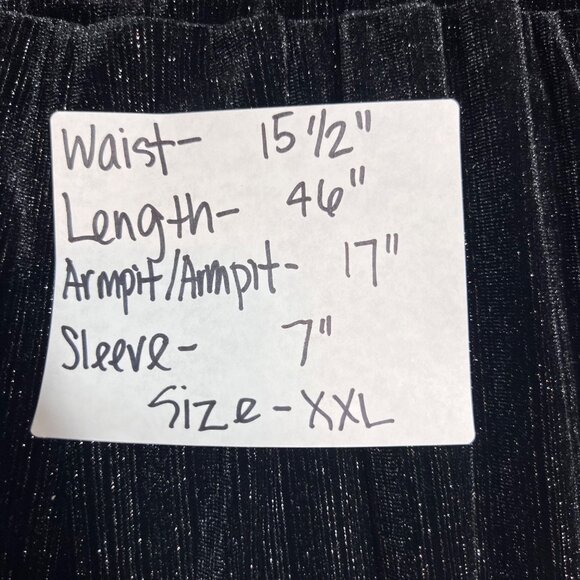 Three Pink Hearts Black Silver Jumpsuit XXL  Women's One-Piece Relaxed Fit Velve - Picture 7 of 7